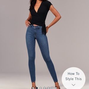 Abercrombie Medium wash as shown